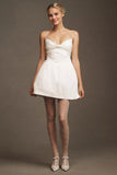 Strapless Bow Fit & Flare Mini Dress