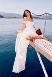Corset A-Line Sweetheart Wedding Gown
