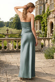 Bridesmaid Dress | Elegant Satin Gown for Weddings