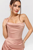 Mermaid/Shealth Satin Strapless Prom Gown