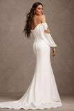 Fit & Flare Wedding Gown With Removable Sleeves