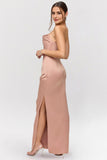 Mermaid/Shealth Satin Strapless Prom Gown