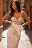 Trumpet/Mermaid Sequin Lace Sweetheart Neck Prom Gown