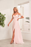 Bridesmaid Dress With Silt