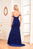 Mermaid Sequin Prom Dress