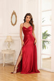 Satin Prom Dress