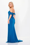 Off Shoulder Mermaid Satin Mother of the Bride Dress/Evening Gown