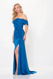 Off Shoulder Mermaid Satin Mother of the Bride Dress/Evening Gown